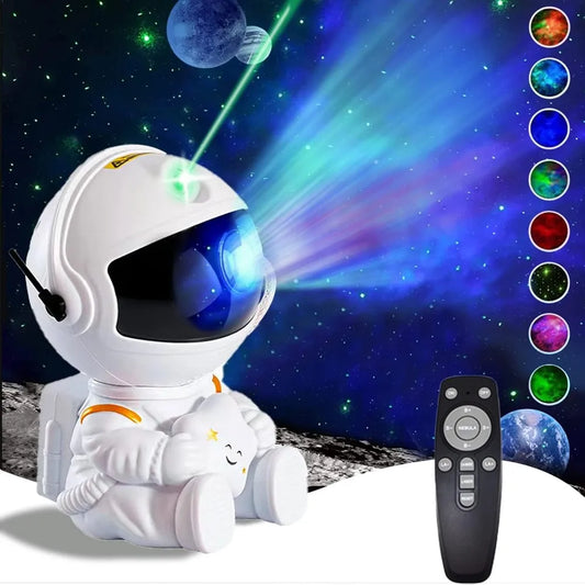 Astronaut Galaxy Lamp