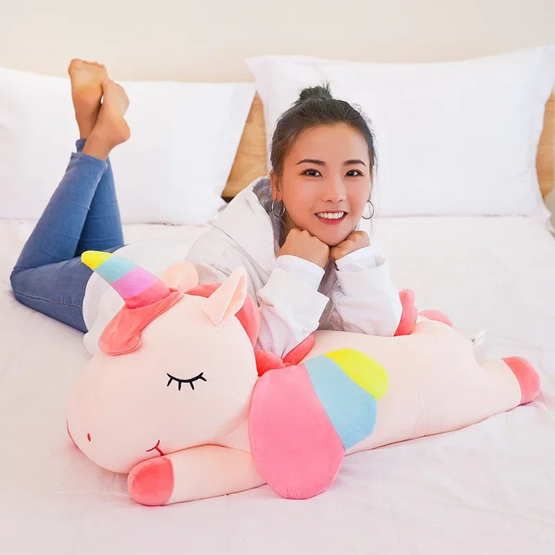 Kawaii Horse Plush Stuffed Animal Soft Huggable Dolls for Children