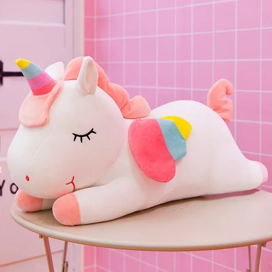 Kawaii Horse Plush Stuffed Animal Soft Huggable Dolls for Children