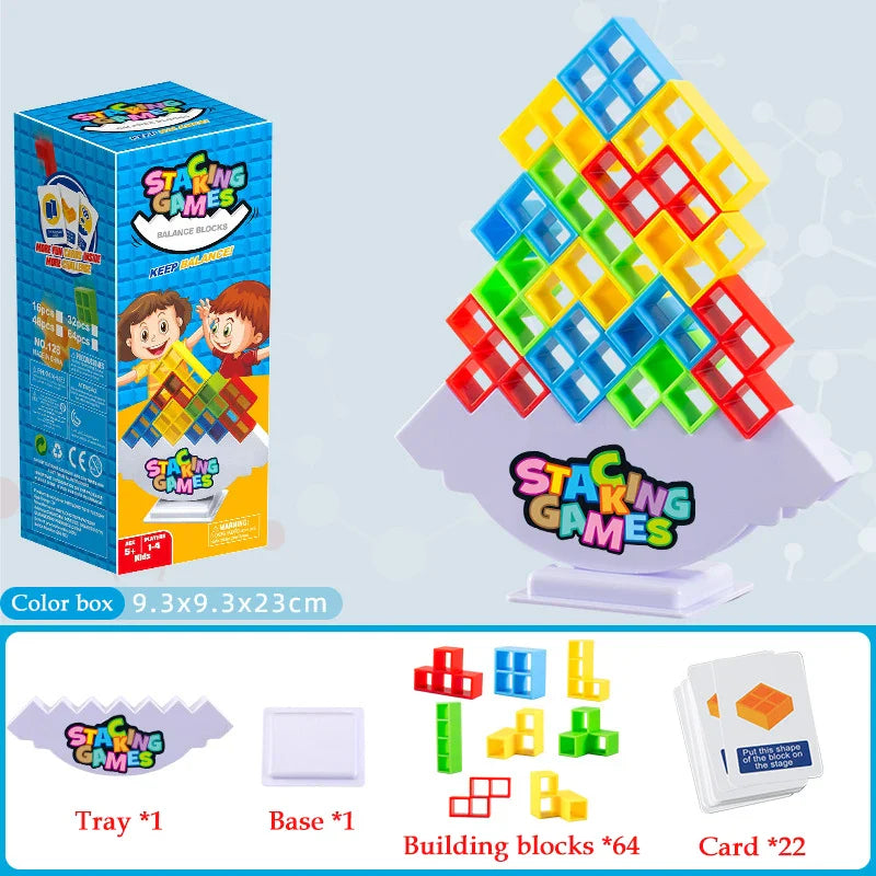 Tetra Tower Puzzle Game for Kids & Adults